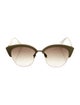 Christian Dior Oversize Gradient Sunglasses