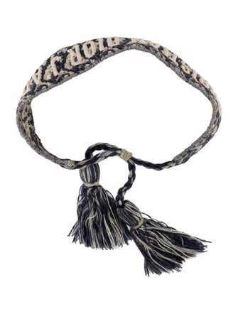 Christian Dior J'Adior Cotton Woven Bracelet