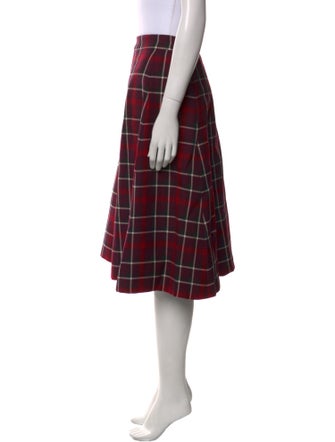 Christian Dior Virgin Wool Knee-Length Skirt