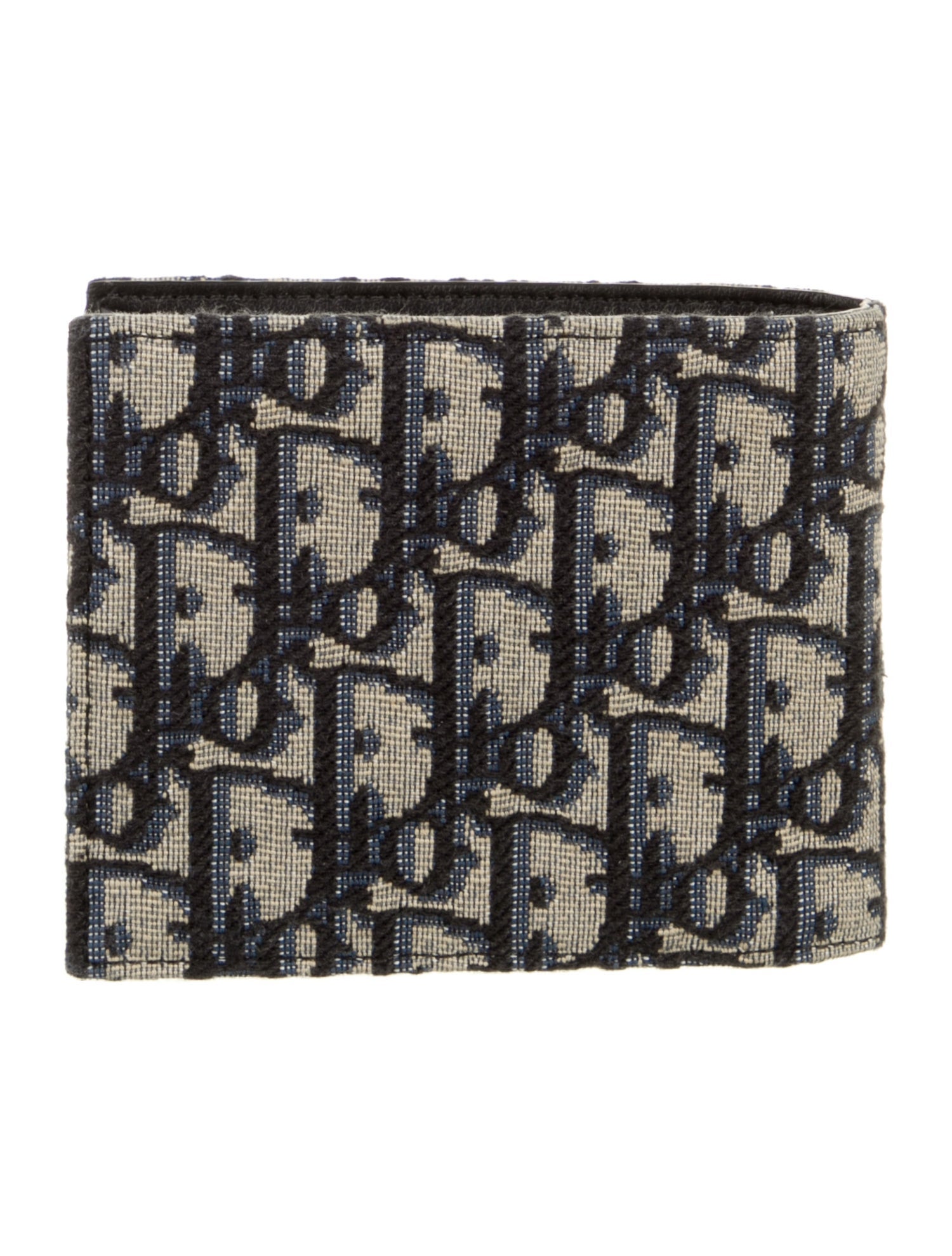 DIOR MEN 2024 Canvas Compact Wallet