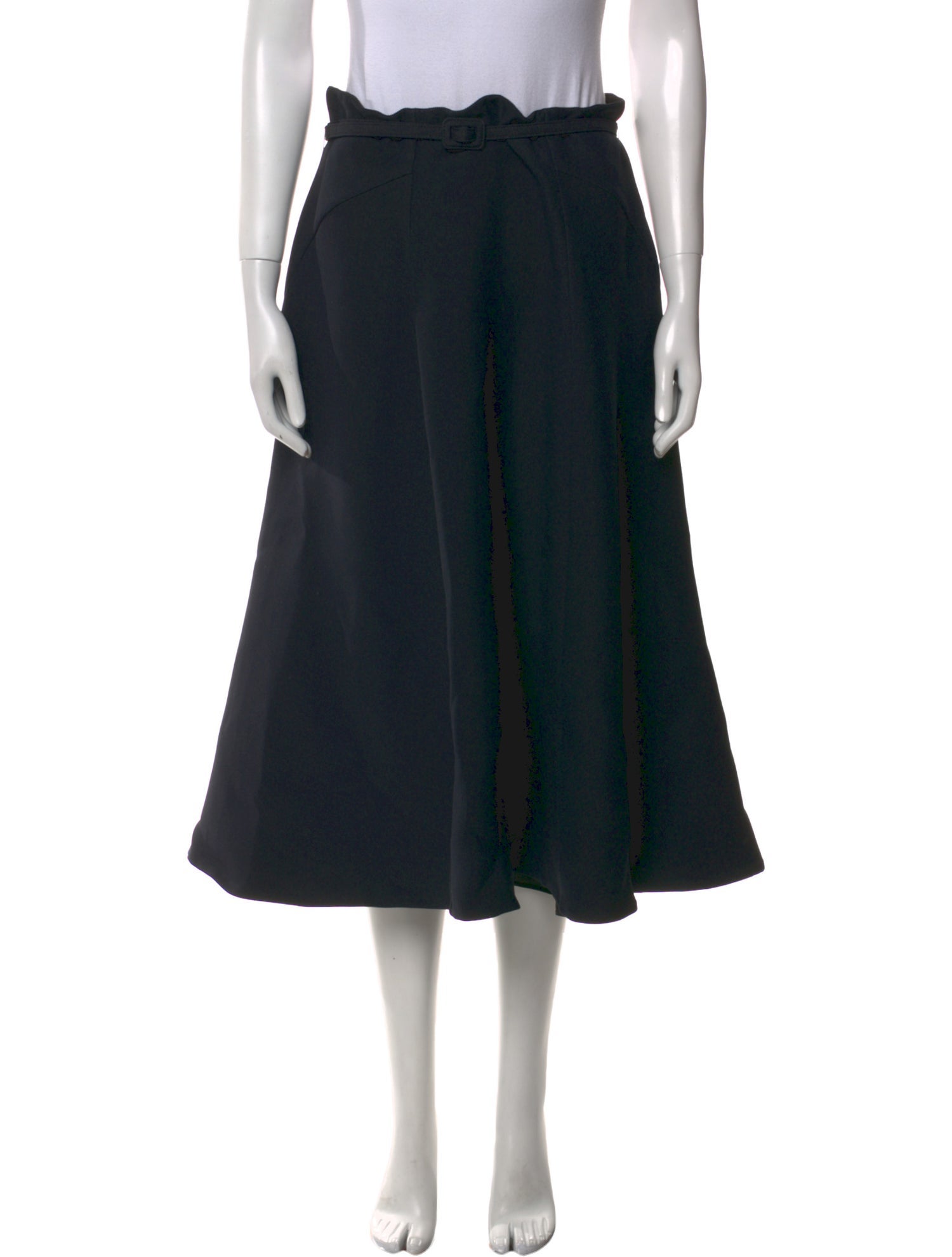 Christian Dior Wool Midi Length Skirt