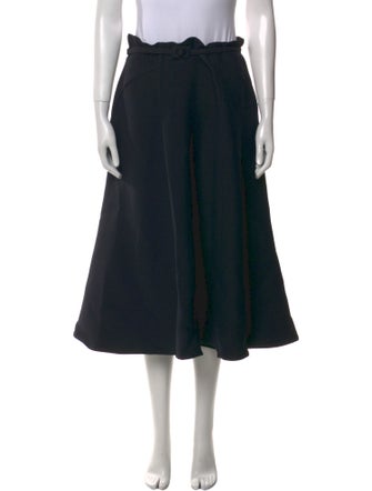 Christian Dior Wool Midi Length Skirt