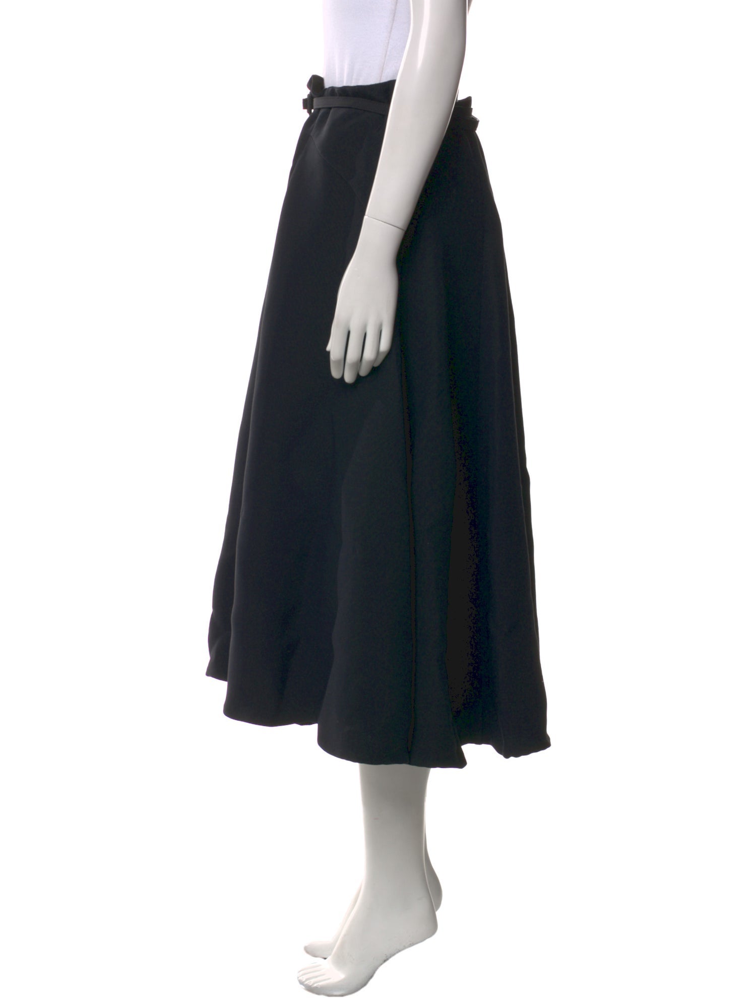Christian Dior Wool Midi Length Skirt