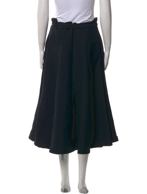 Christian Dior Wool Midi Length Skirt