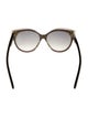 Christian Dior Cat-Eye Gradient Sunglasses