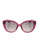 Christian Dior Cat-Eye Gradient Sunglasses
