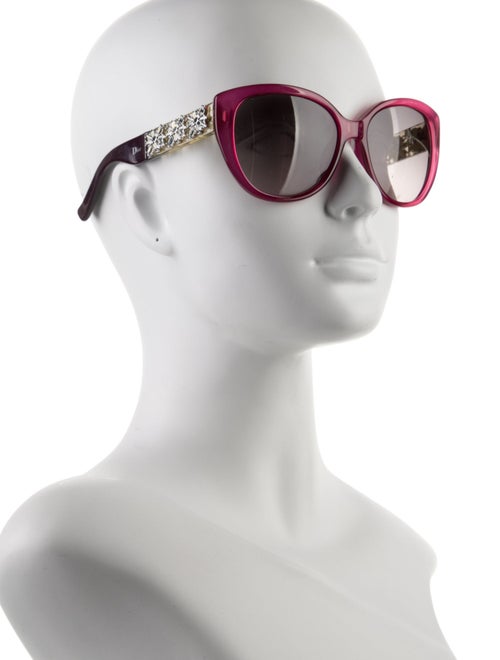 Christian Dior Cat-Eye Gradient Sunglasses