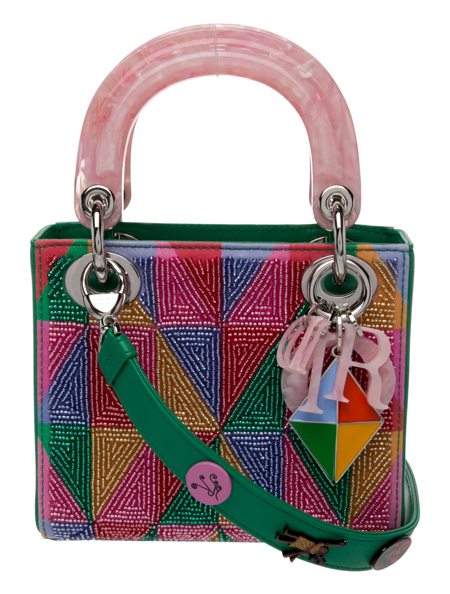 Christian Dior Leather Lady Dior Mini 2024