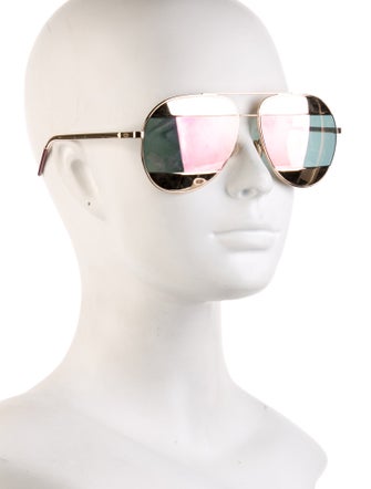 Christian Dior Aviator Mirrored Sunglasses