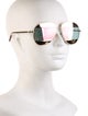 Christian Dior Aviator Mirrored Sunglasses