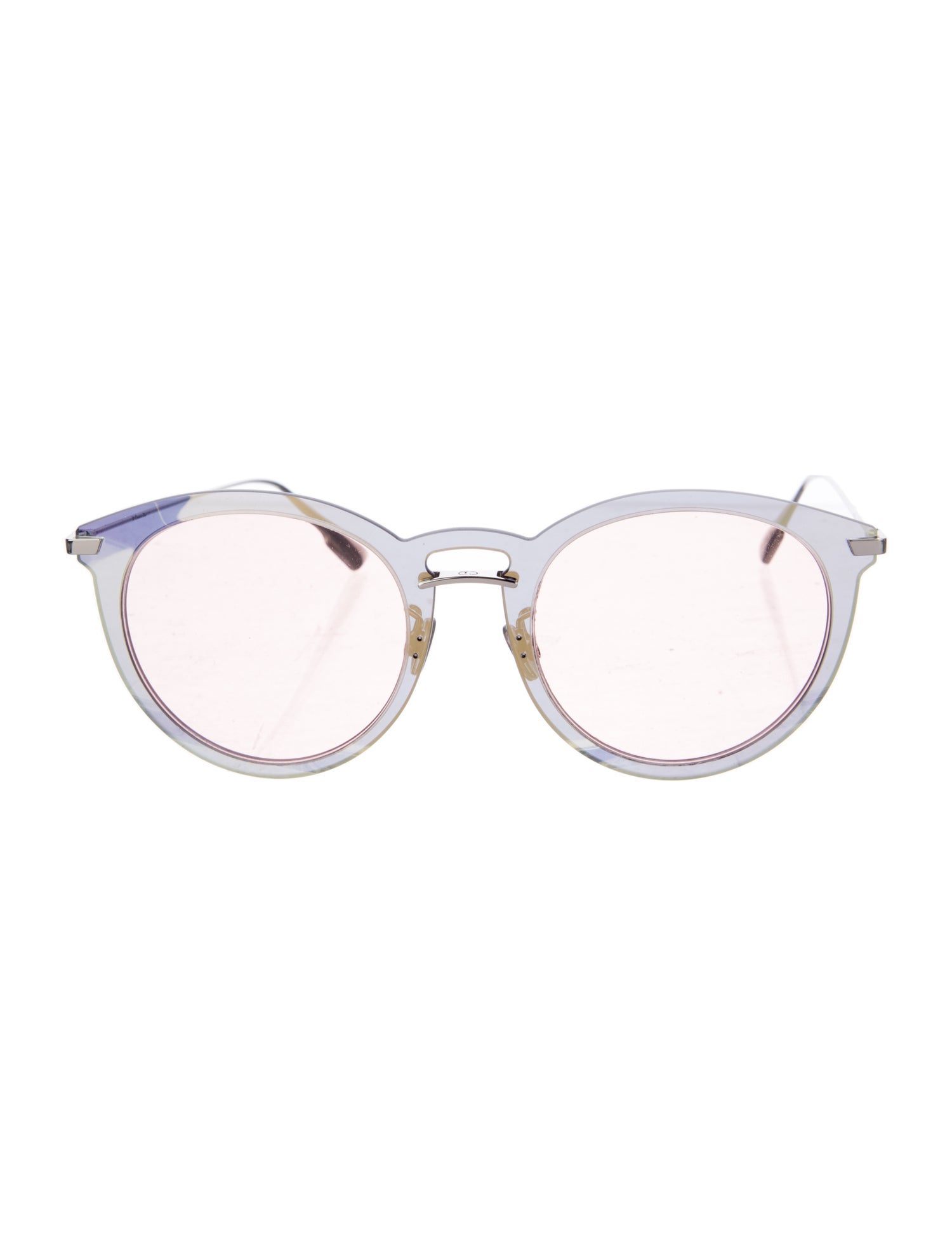 Christian Dior Round Clear Sunglasses
