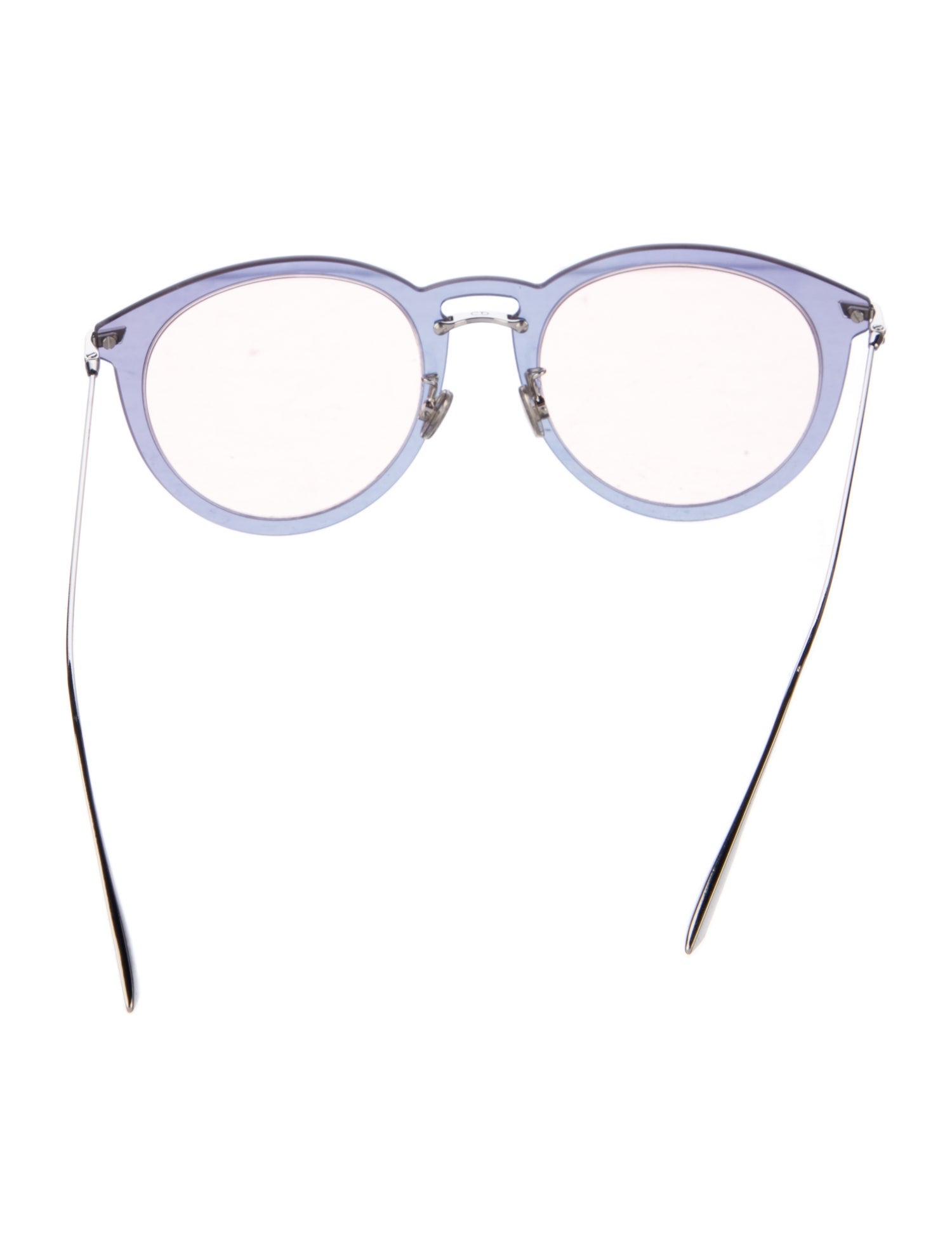 Christian Dior Round Clear Sunglasses