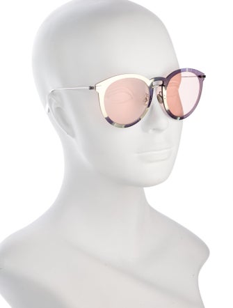 Christian Dior Round Clear Sunglasses