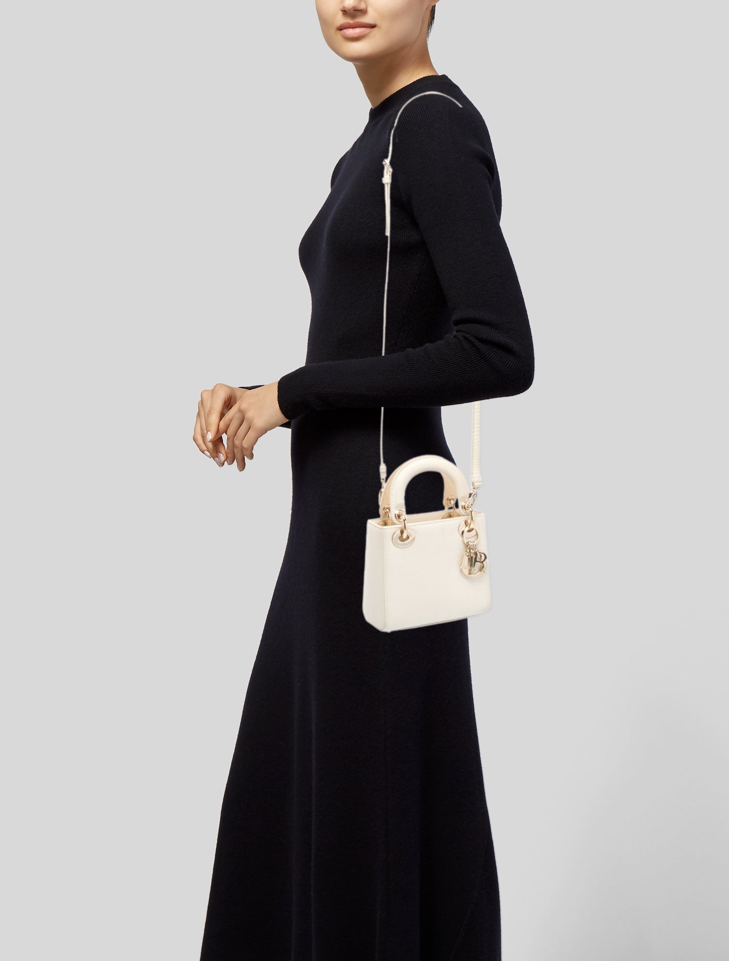 Christian Dior Lizard Lady Dior Mini