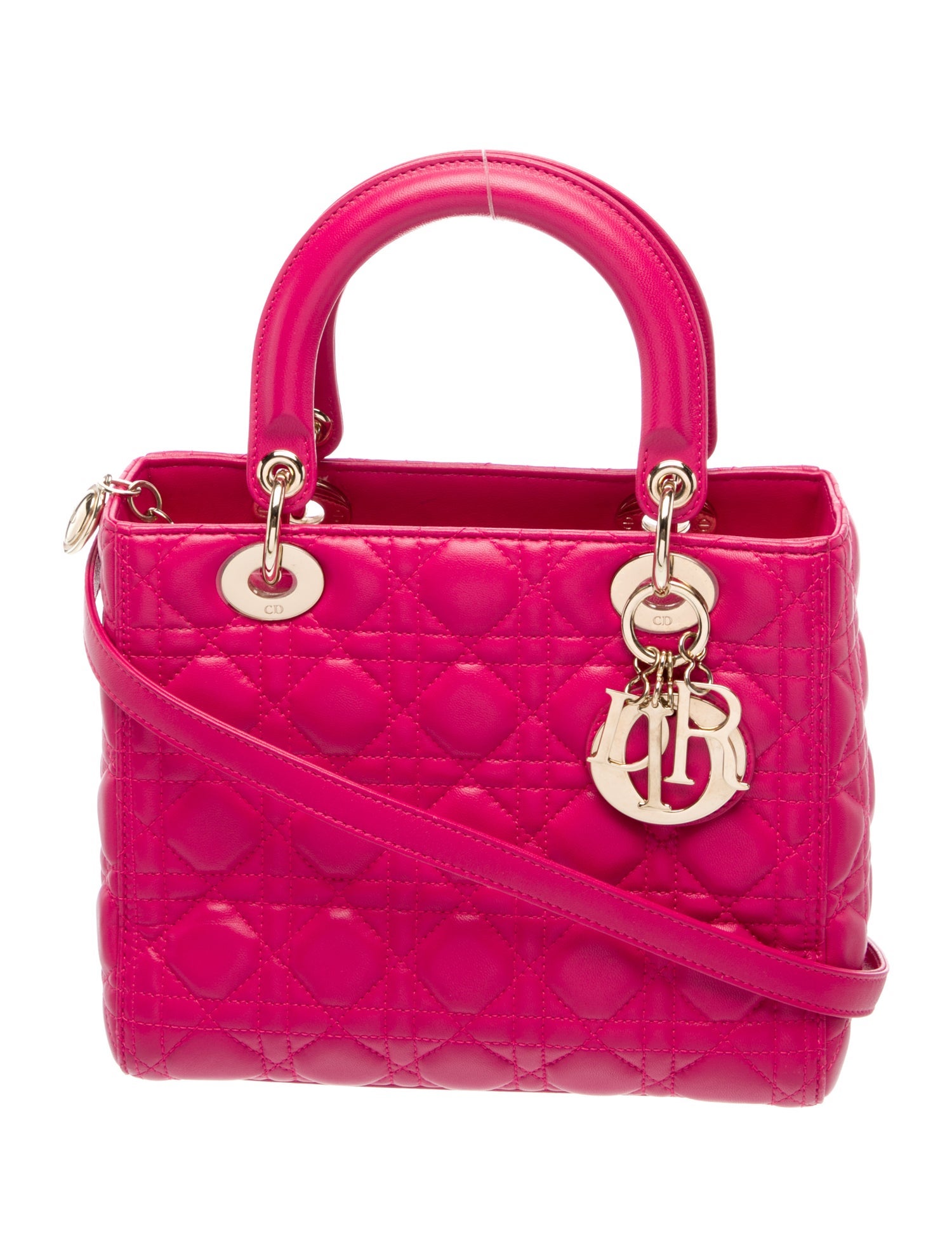 Christian Dior Cannage Lady Dior Medium