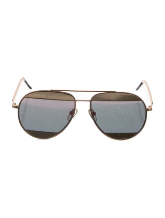 Christian Dior Aviator Mirrored Sunglasses
