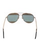 Christian Dior Aviator Mirrored Sunglasses