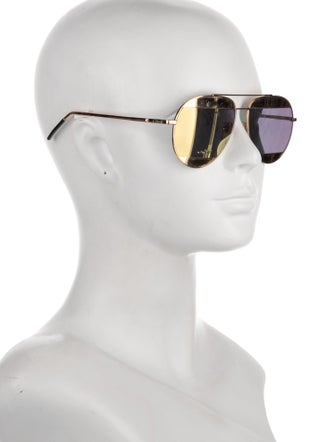 Christian Dior Aviator Mirrored Sunglasses