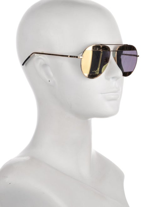 Christian Dior Aviator Mirrored Sunglasses