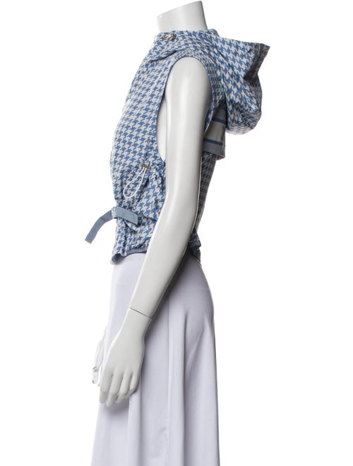 Christian Dior 2022 Houndstooth Print Vest