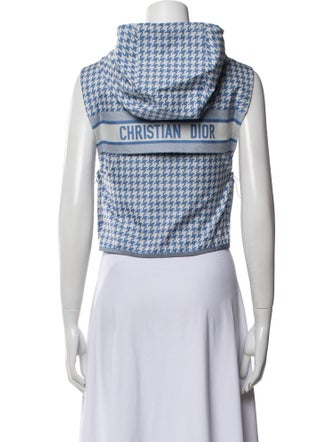 Christian Dior 2022 Houndstooth Print Vest
