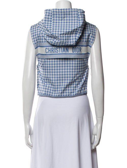 Christian Dior 2022 Houndstooth Print Vest