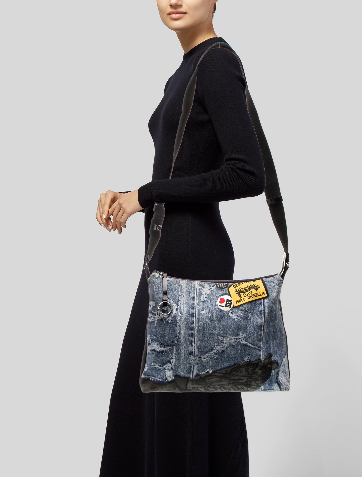 Christian Dior Canvas Trompe L'oeil Miss Diorella Vintage