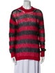 Christian Dior Mohair Striped Sweater