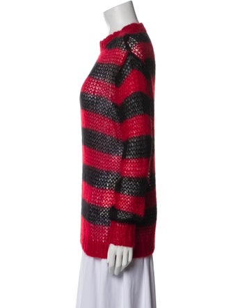 Christian Dior Mohair Striped Sweater