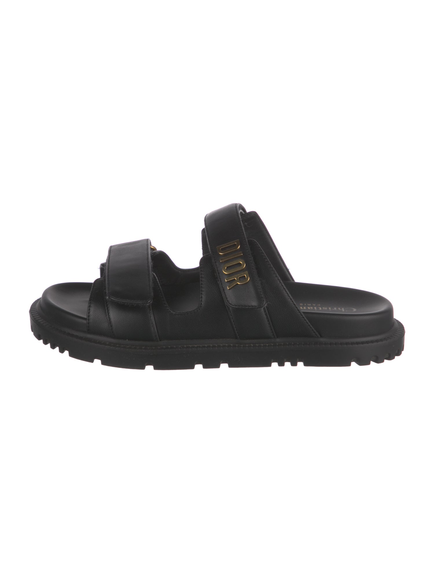 Christian Dior Leather Slides