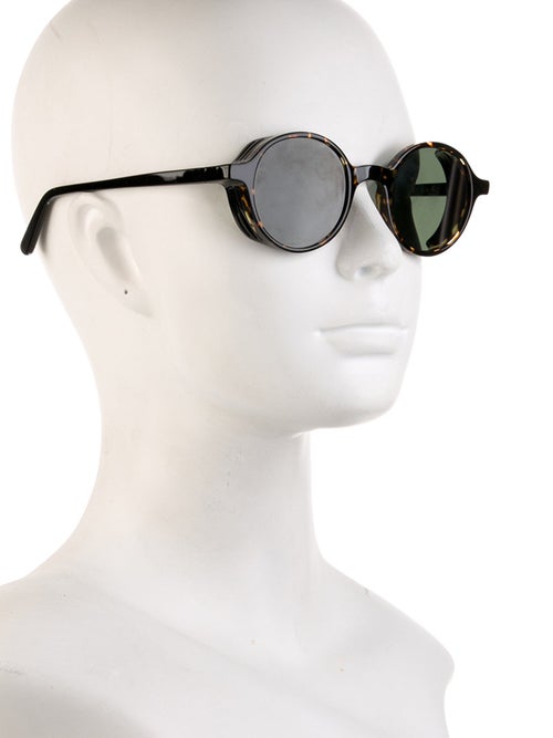 L.G.R World dior metaleyes 2 Cannage Pattern Sunglasses