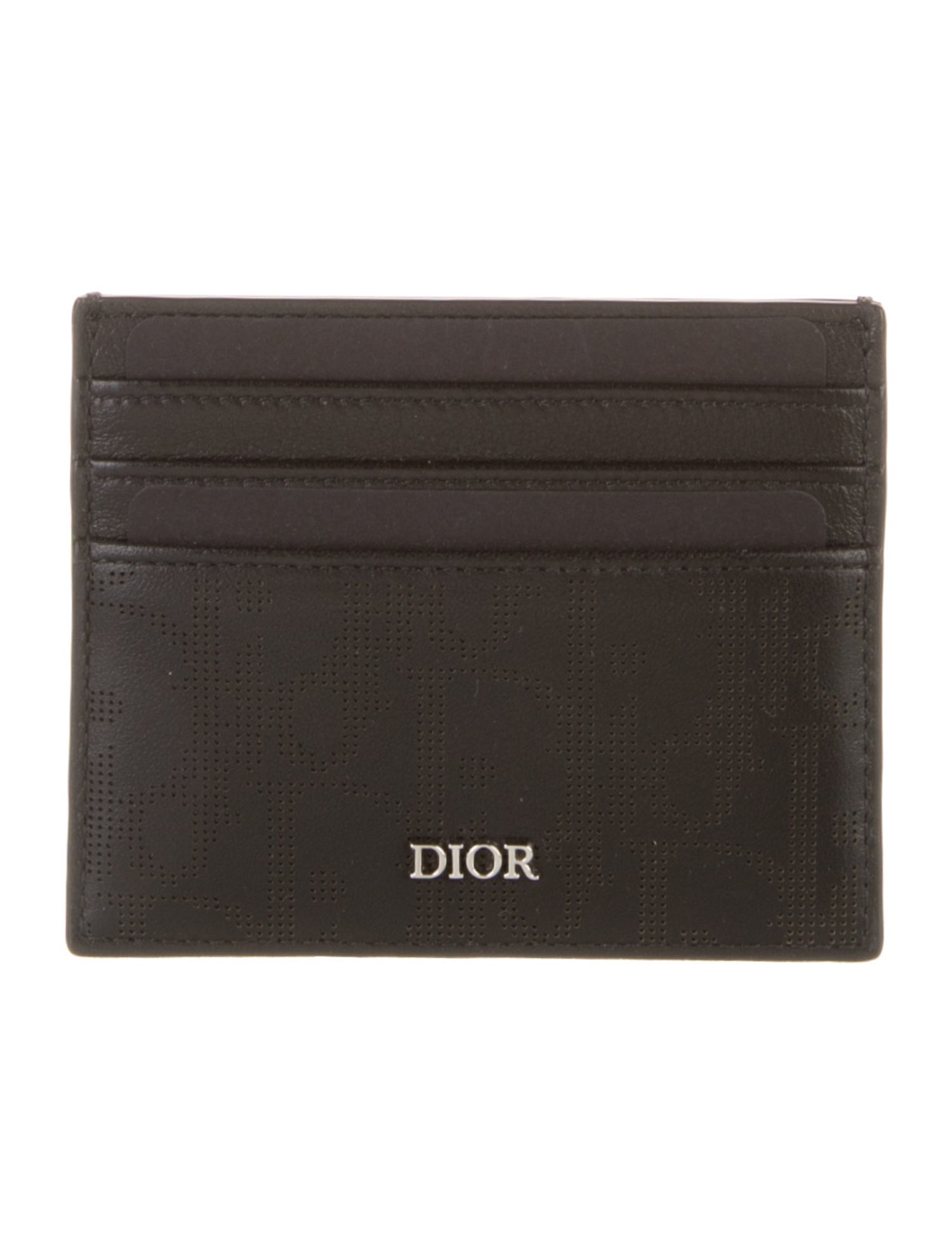 DIOR MEN 2022 Leather Card Holder