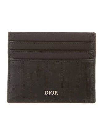 DIOR MEN 2022 Leather Card Holder