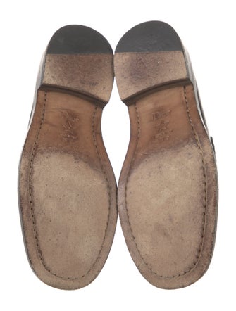 Christian Dior Leather Loafers