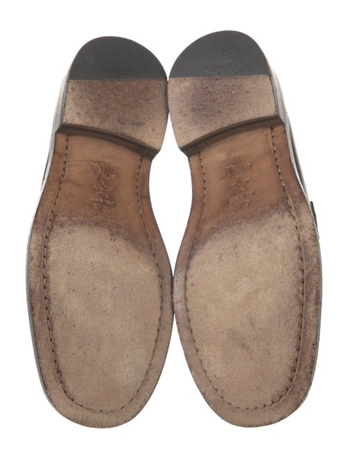 Christian Dior Leather Loafers