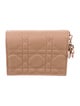 Christian Dior 2020 Lady Dior Compact Wallet