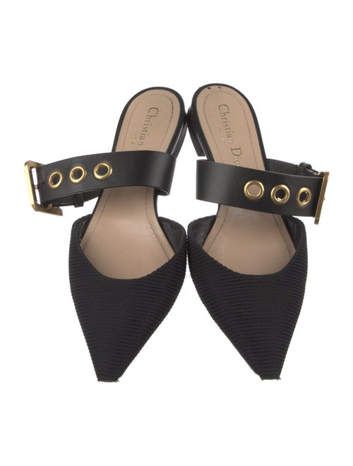 Christian Dior Cutout Accent Mules