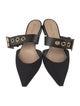 Christian Dior Cutout Accent Mules