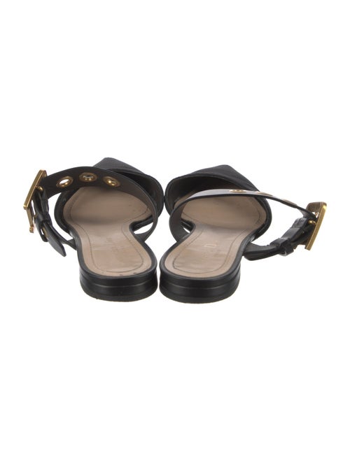 Christian Dior Cutout Accent Mules