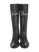 Christian Dior Leather Rain Boots