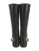 Christian Dior Leather Rain Boots