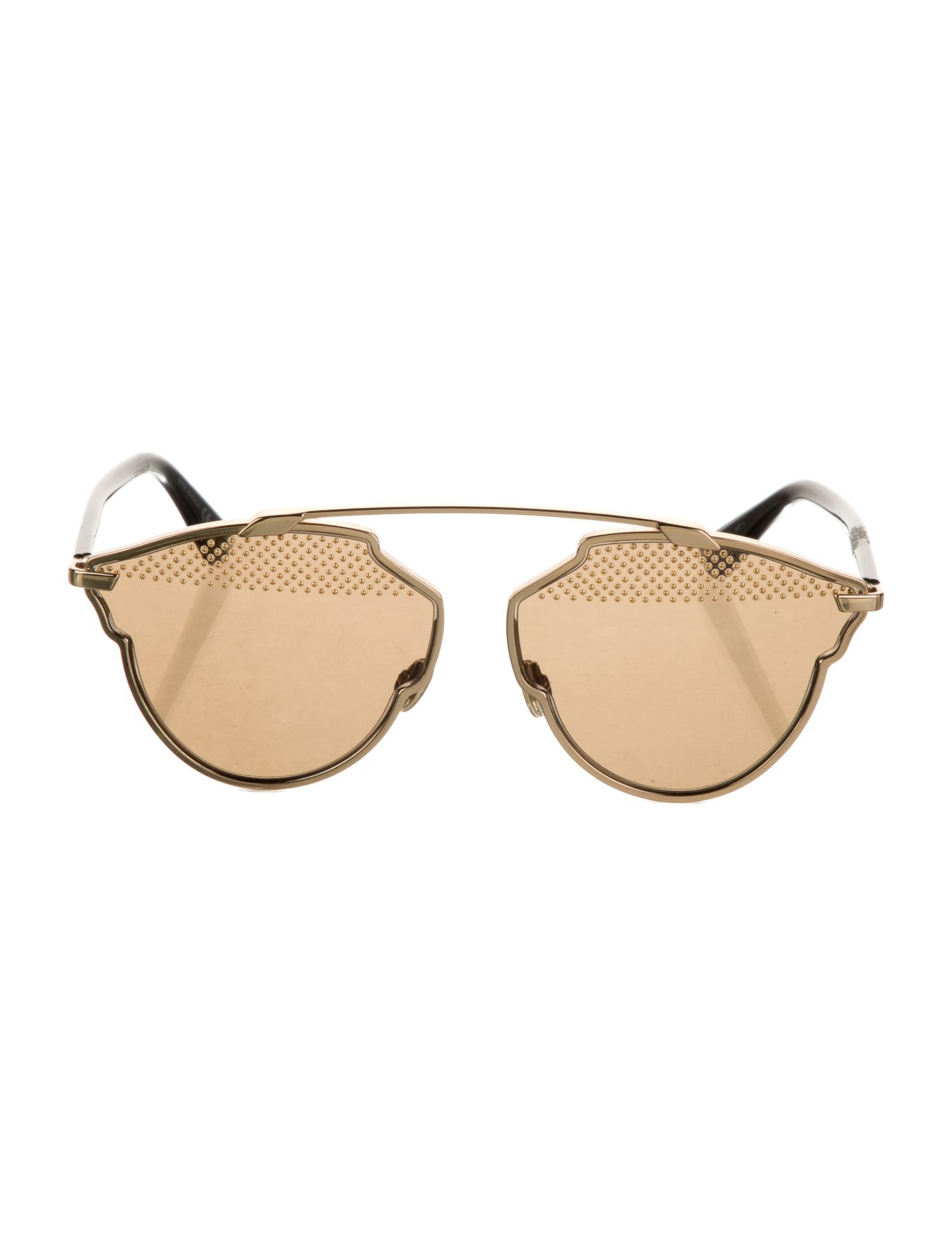 Christian Dior Cat-Eye Mirrored Sunglasses