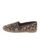 Christian Dior Canvas Animal Print Espadrilles
