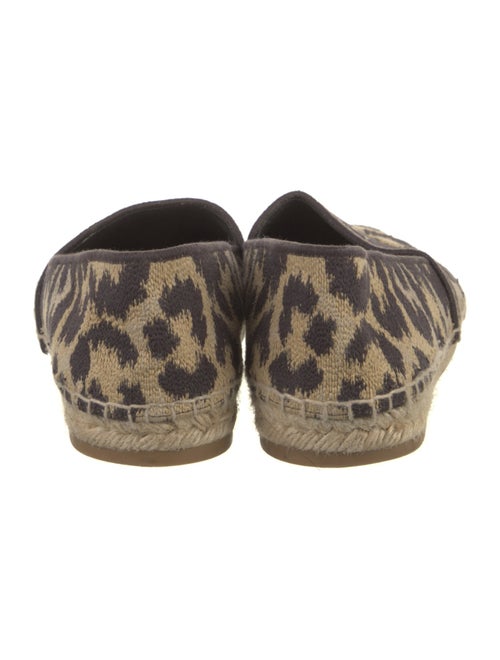 Christian Dior Canvas Animal Print Espadrilles