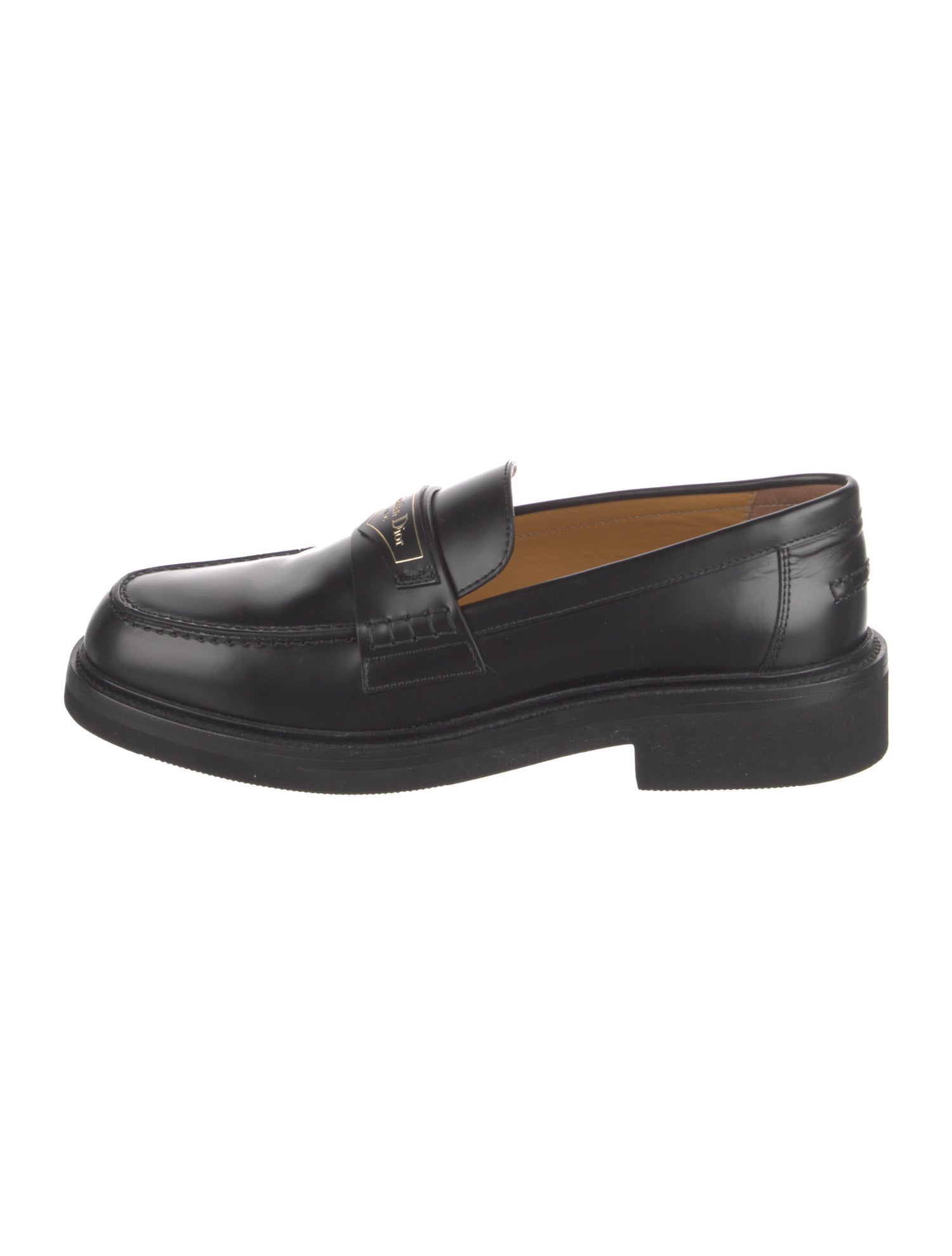 Christian Dior Leather Loafers