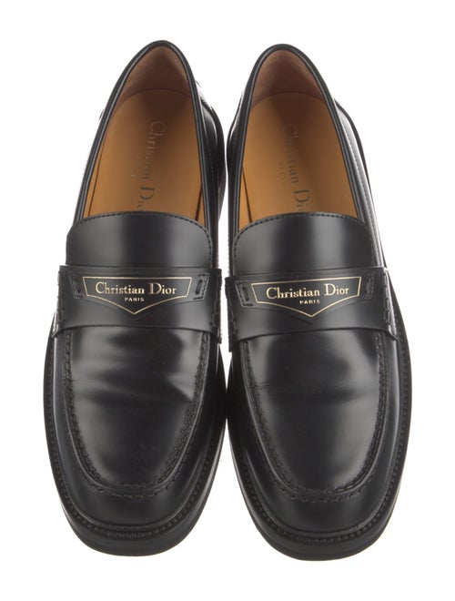 Christian Dior Leather Loafers