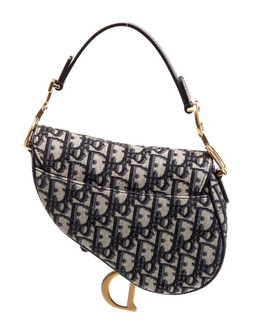 Christian Dior Oblique Jacquard Oblique Saddle Mini