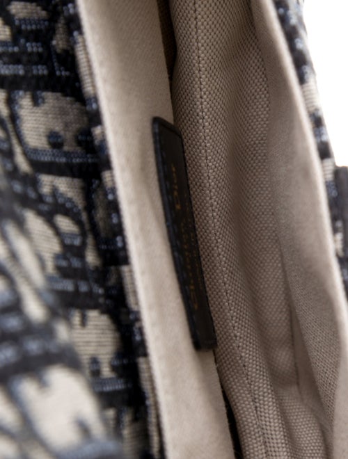 Christian Dior Oblique Jacquard Oblique Saddle Mini
