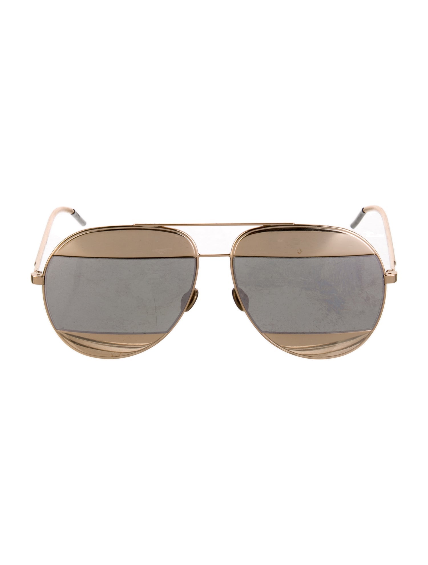 Christian Dior Aviator Mirrored Sunglasses