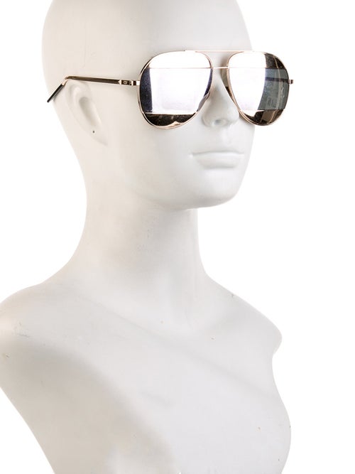 Christian Dior Aviator Mirrored Sunglasses